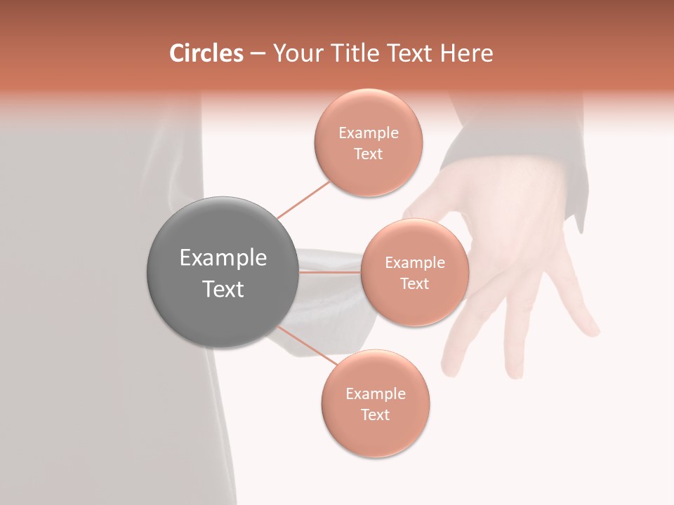 Businessman Show Empty Pocket PowerPoint Template