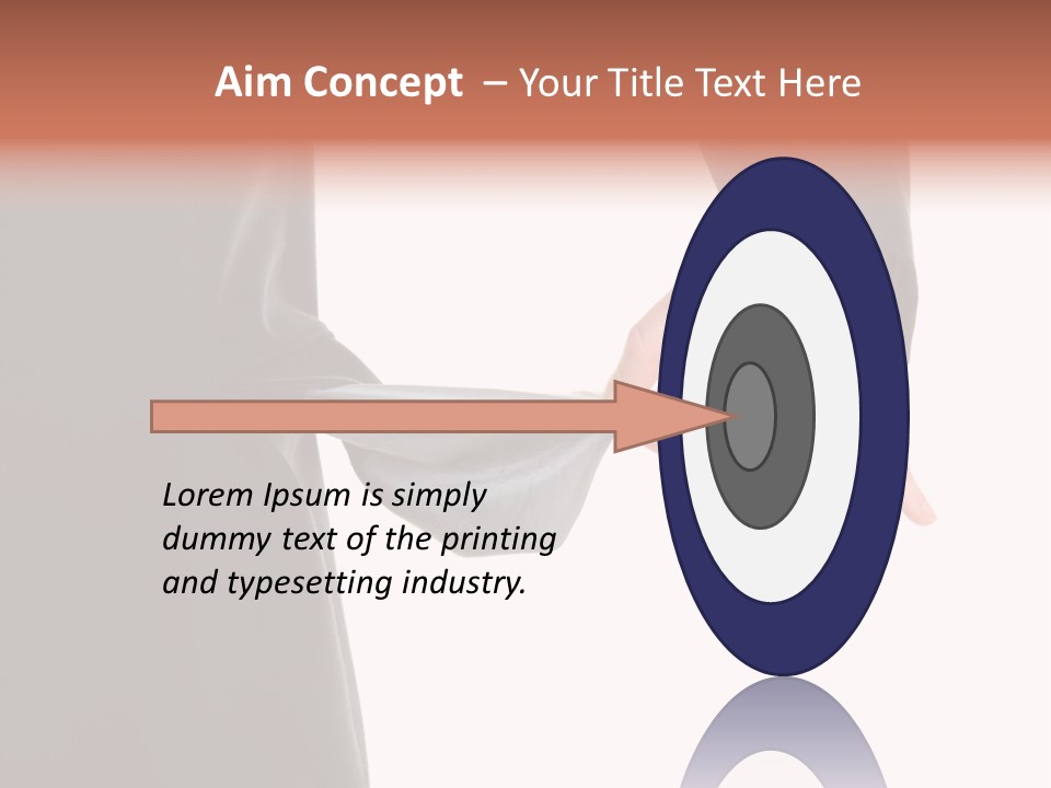 Businessman Show Empty Pocket PowerPoint Template