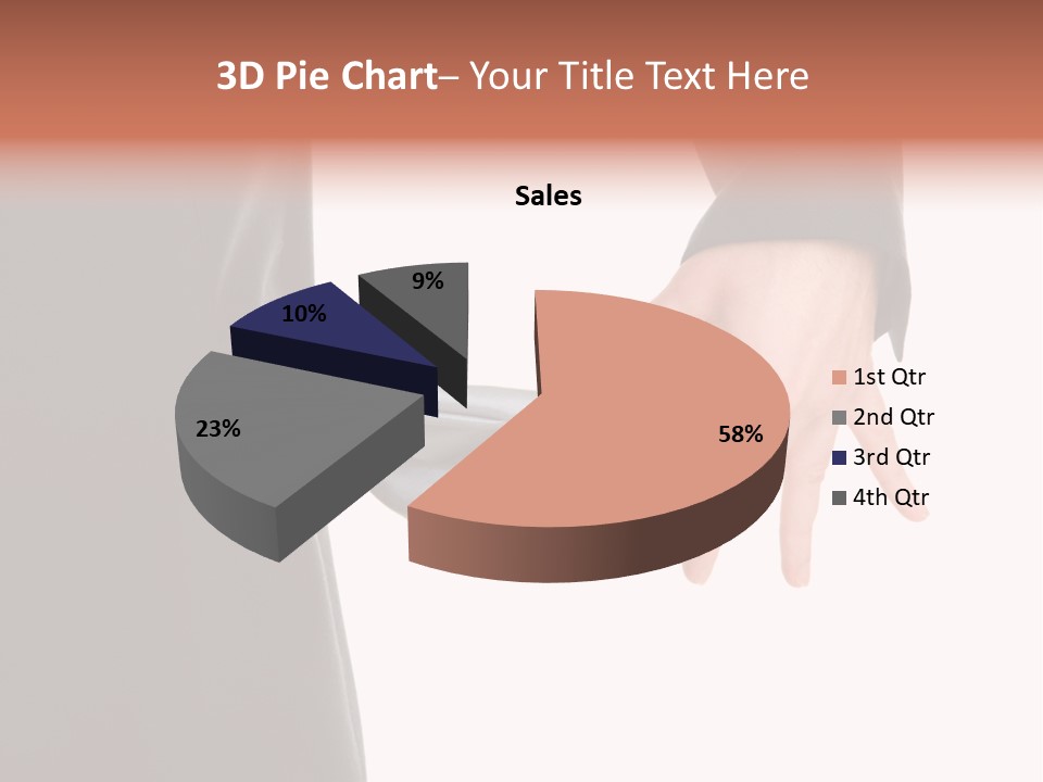Businessman Show Empty Pocket PowerPoint Template