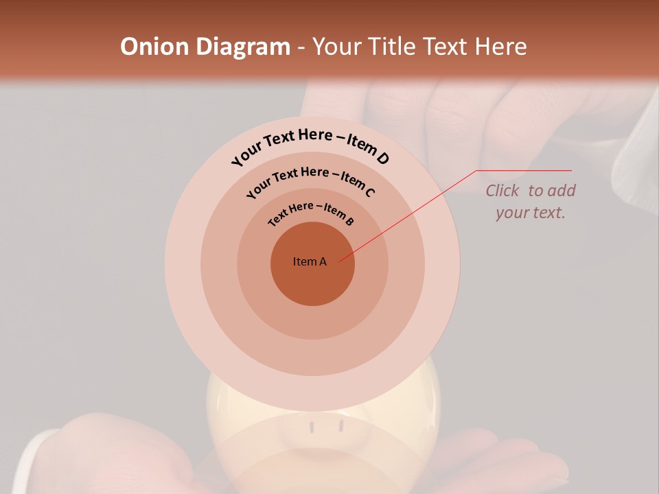 A Man In A Suit Holding A Piggy Bank PowerPoint Template