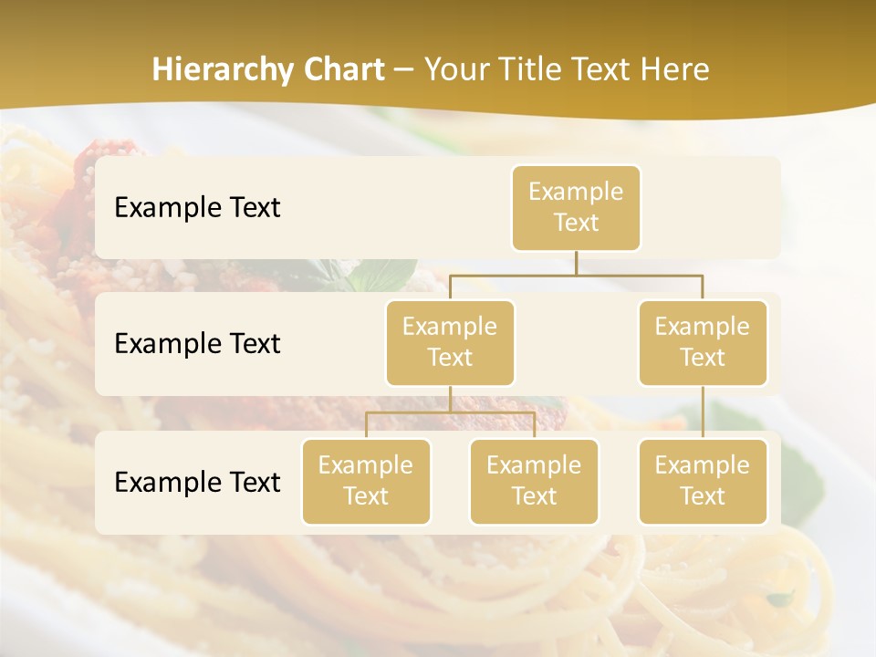Pasta With Tomato Sauce Basil And Grated Parmesan PowerPoint Template
