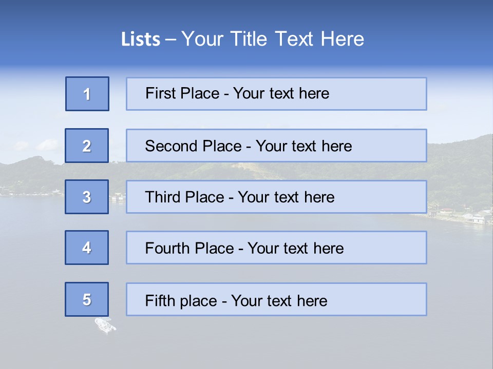 Honduras Island PowerPoint Template