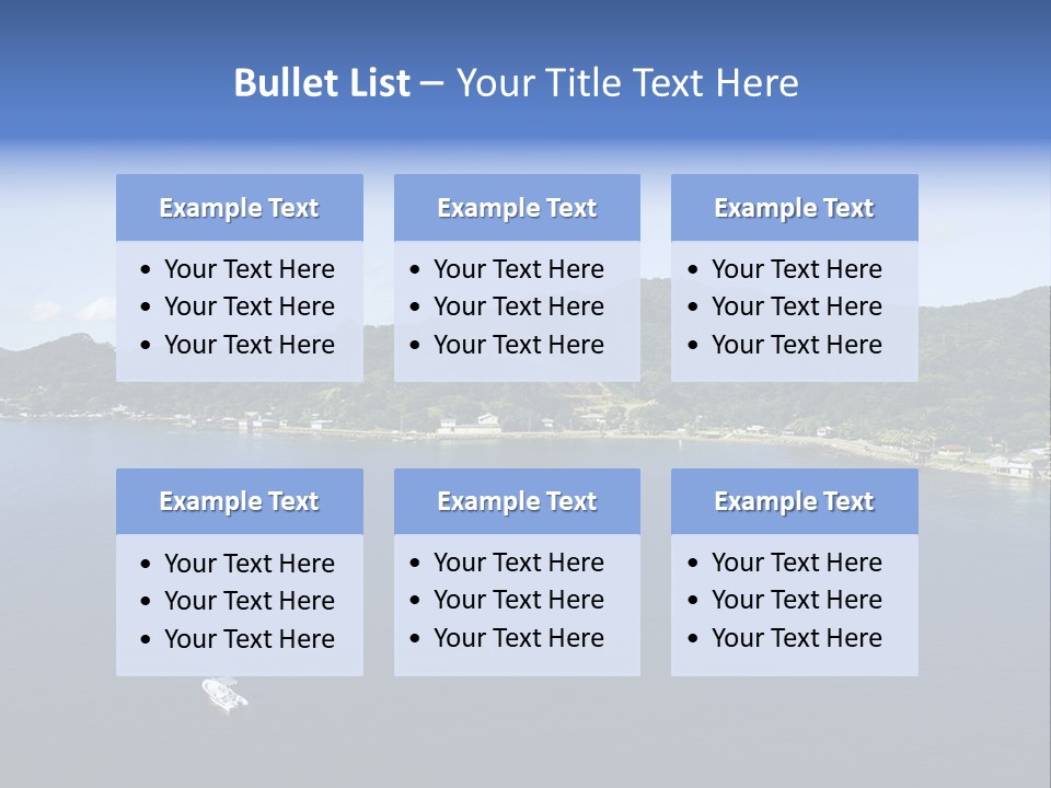 Honduras Island PowerPoint Template