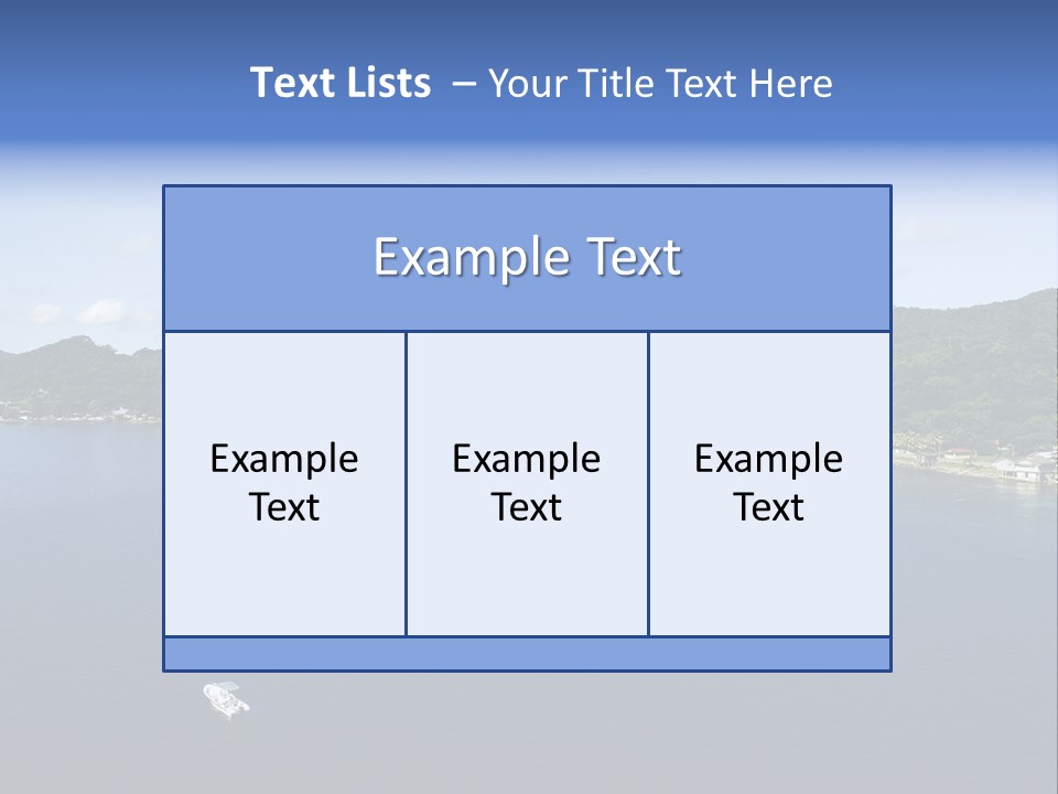 Honduras Island PowerPoint Template