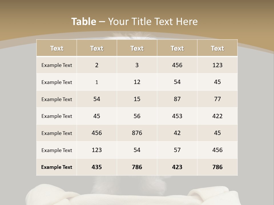 A Cute Little Dog Standing Next To A Big Bone PowerPoint Template