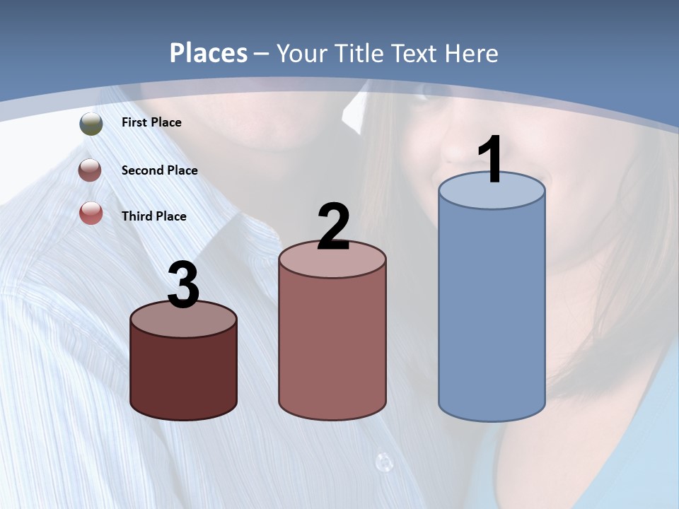 Attractive Young Happy Couple PowerPoint Template