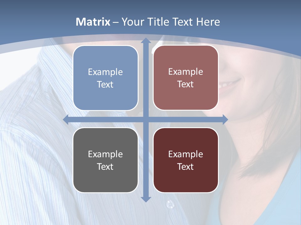 Attractive Young Happy Couple PowerPoint Template