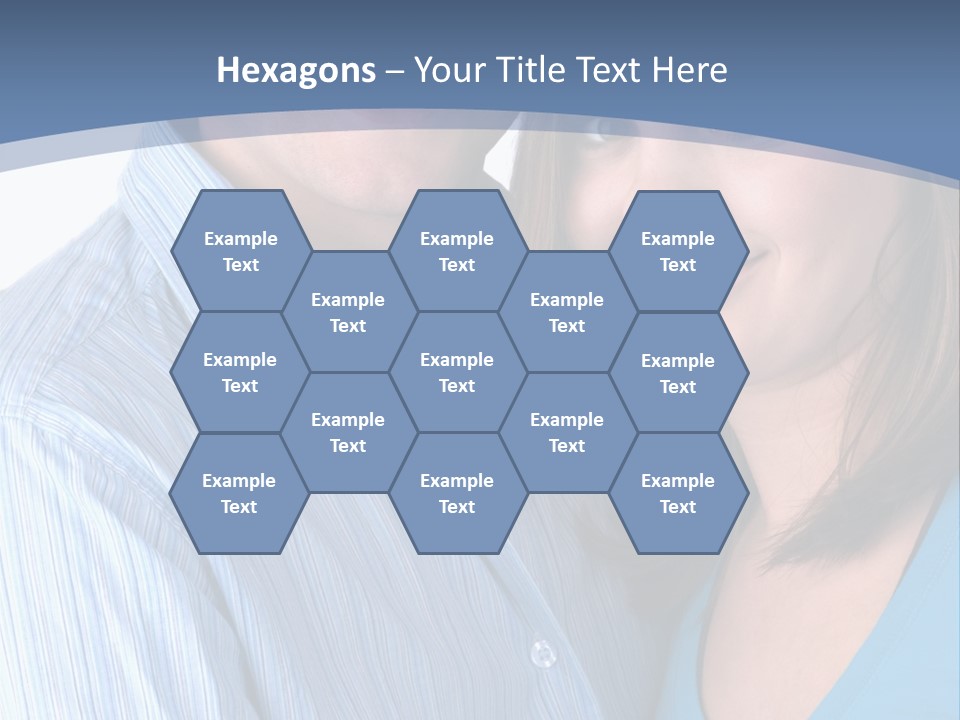 Attractive Young Happy Couple PowerPoint Template