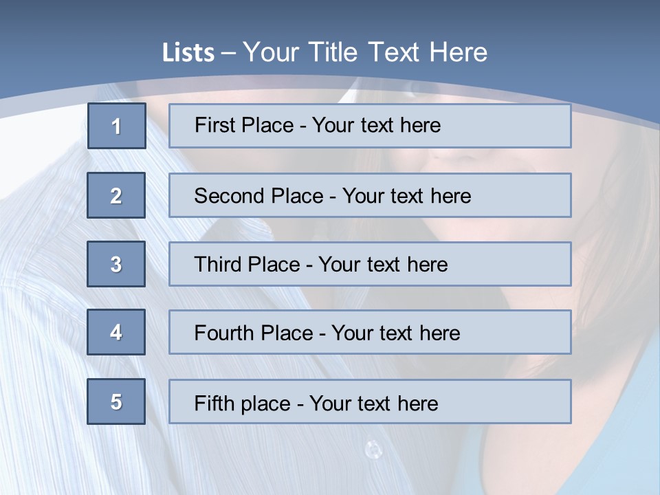 Attractive Young Happy Couple PowerPoint Template