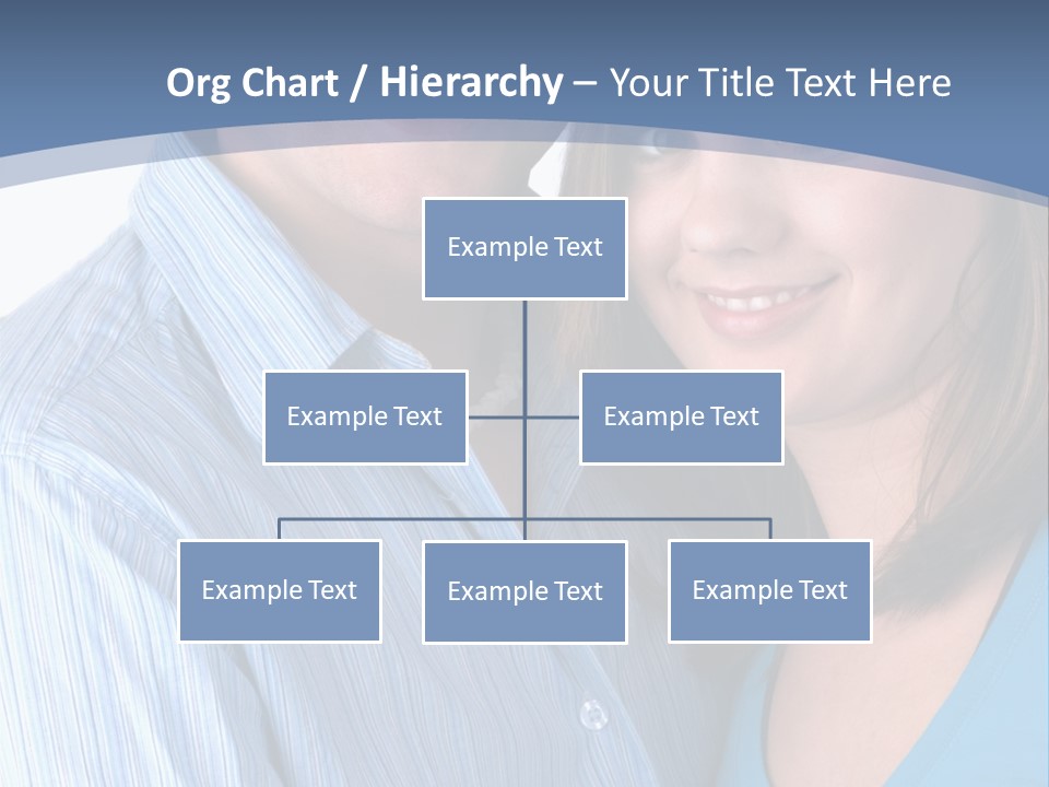 Attractive Young Happy Couple PowerPoint Template