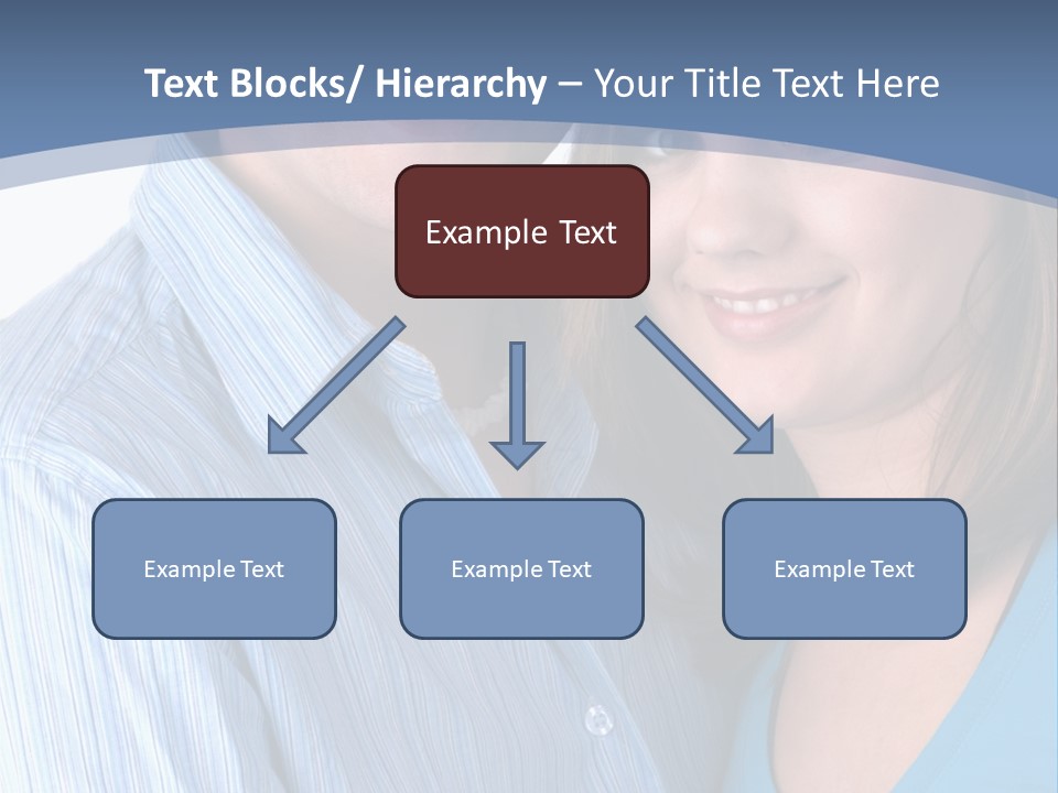 Attractive Young Happy Couple PowerPoint Template