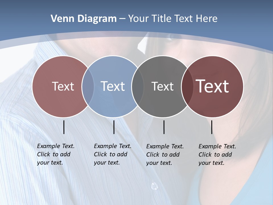 Attractive Young Happy Couple PowerPoint Template