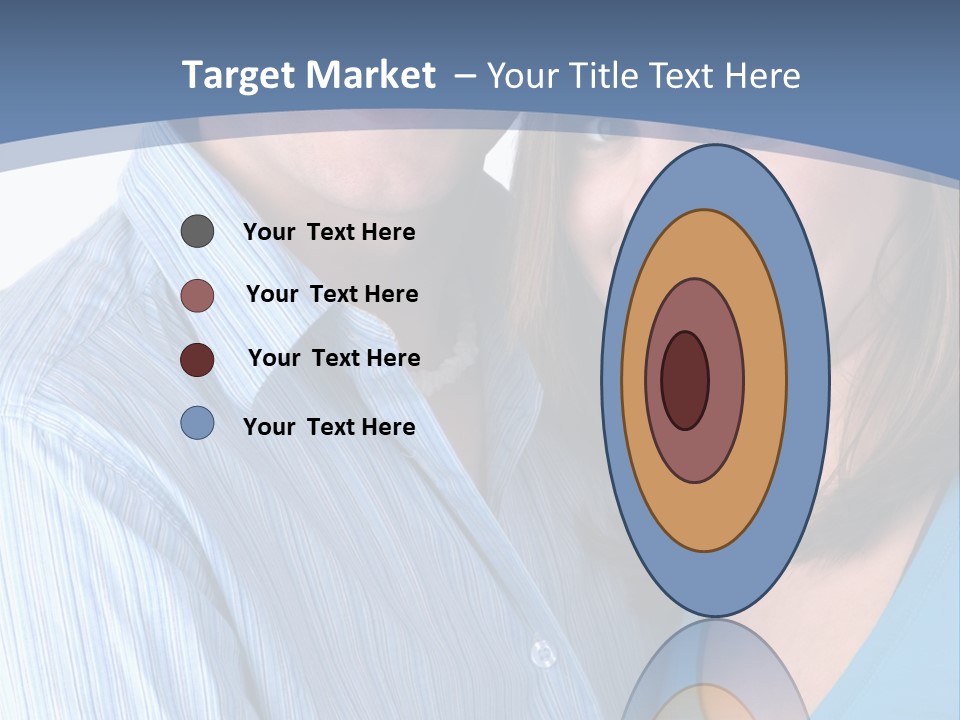 Attractive Young Happy Couple PowerPoint Template