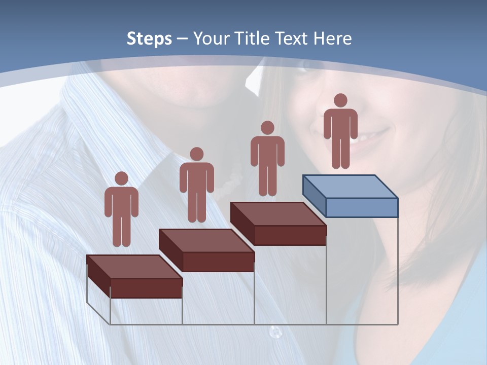 Attractive Young Happy Couple PowerPoint Template