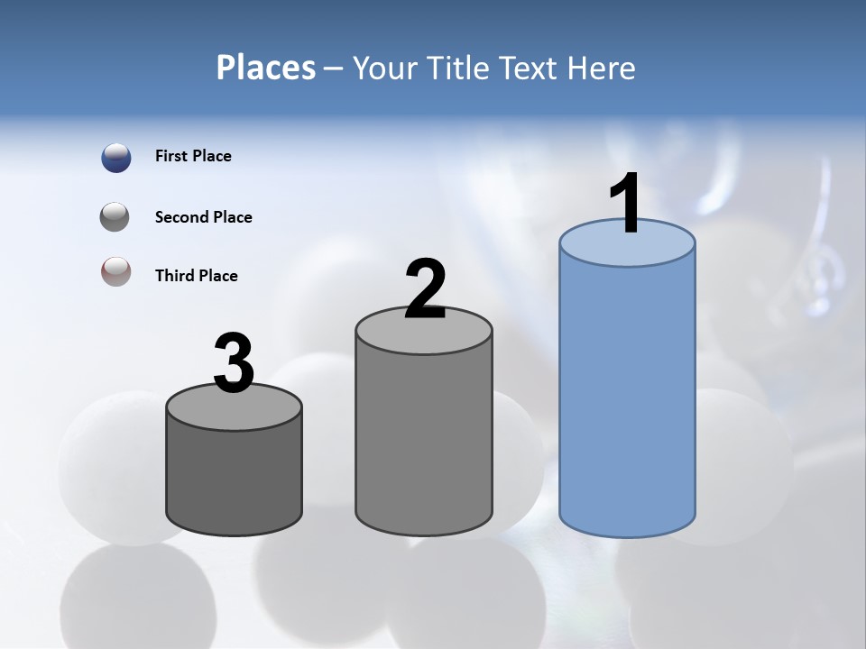 Extreme Macro Of Homeopathic Medications - Small White Balls And The Container PowerPoint Template