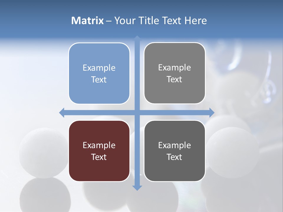 Extreme Macro Of Homeopathic Medications - Small White Balls And The Container PowerPoint Template