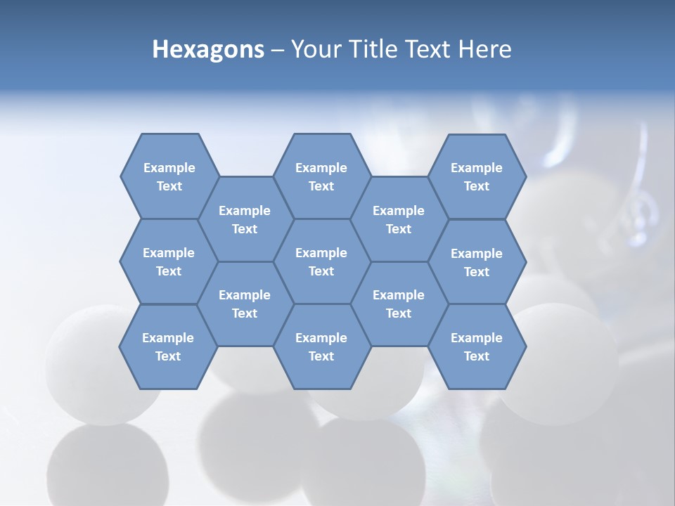 Extreme Macro Of Homeopathic Medications - Small White Balls And The Container PowerPoint Template