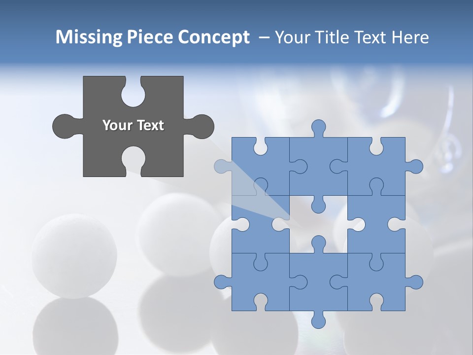 Extreme Macro Of Homeopathic Medications - Small White Balls And The Container PowerPoint Template