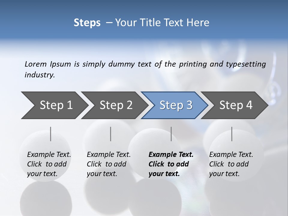 Extreme Macro Of Homeopathic Medications - Small White Balls And The Container PowerPoint Template