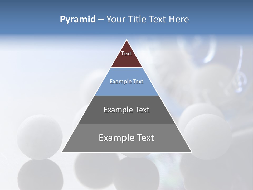 Extreme Macro Of Homeopathic Medications - Small White Balls And The Container PowerPoint Template