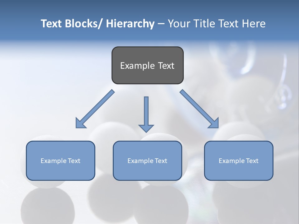 Extreme Macro Of Homeopathic Medications - Small White Balls And The Container PowerPoint Template
