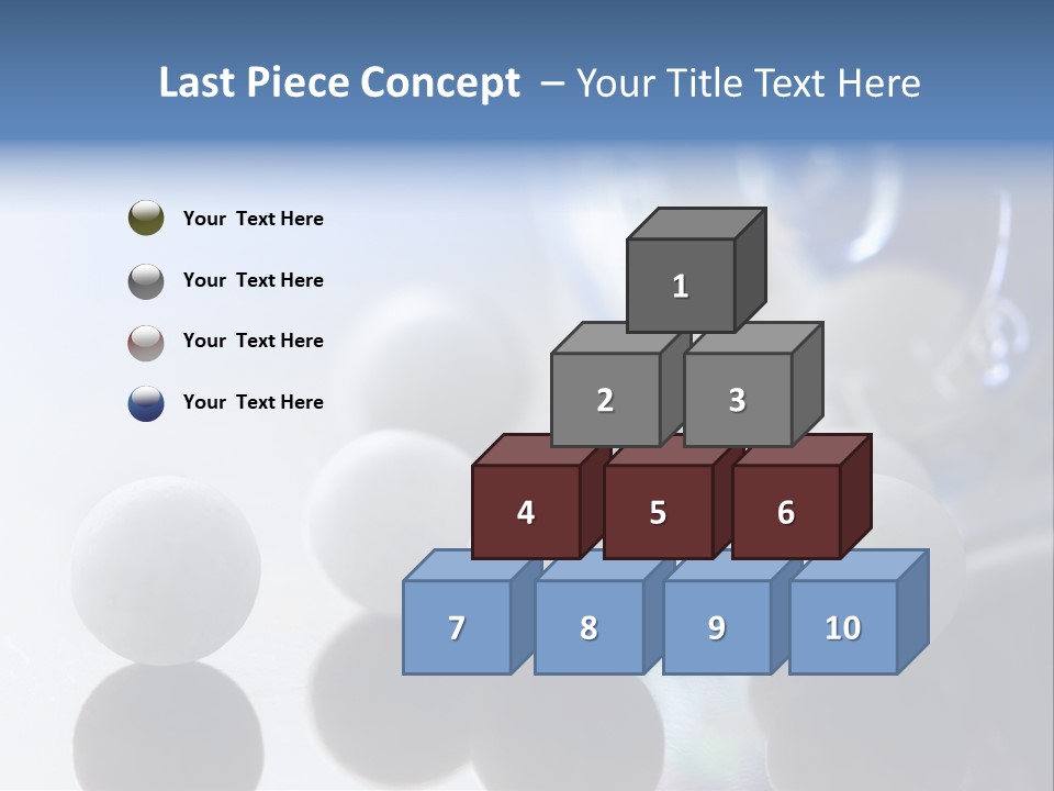 Extreme Macro Of Homeopathic Medications - Small White Balls And The Container PowerPoint Template