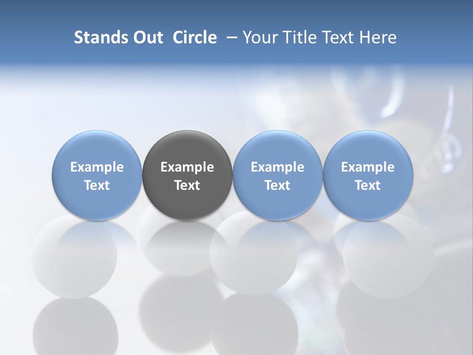 Extreme Macro Of Homeopathic Medications - Small White Balls And The Container PowerPoint Template