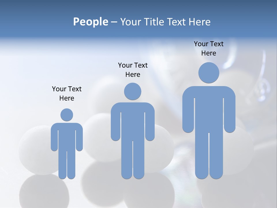 Extreme Macro Of Homeopathic Medications - Small White Balls And The Container PowerPoint Template
