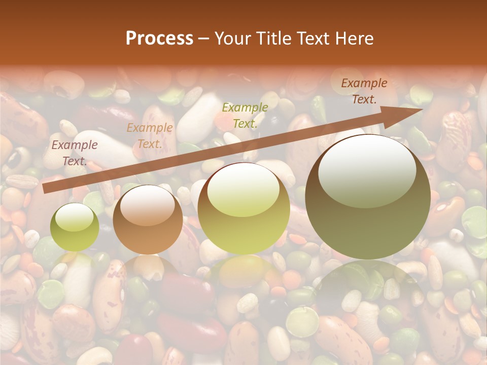 Close-Up Of Dried Legumes And Cereals PowerPoint Template