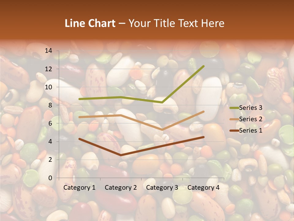 Close-Up Of Dried Legumes And Cereals PowerPoint Template