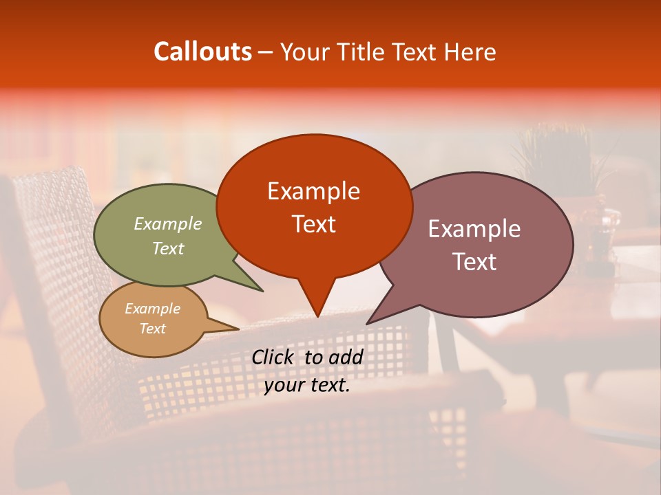 A Table With A Potted Plant On Top Of It PowerPoint Template