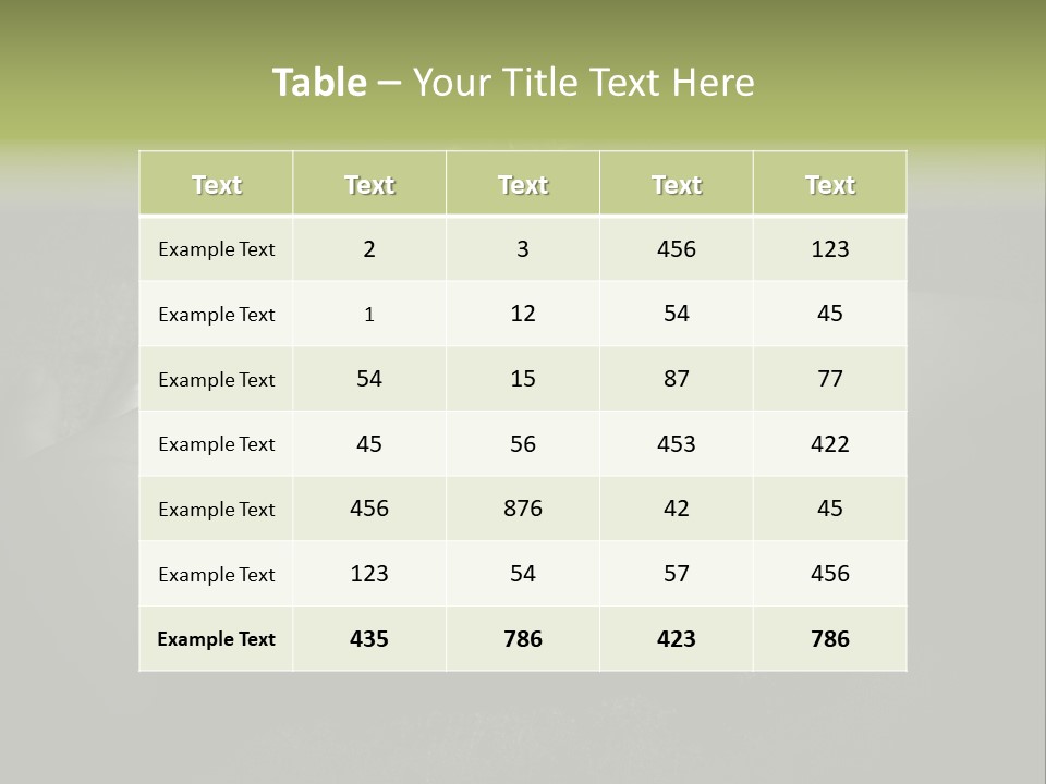 Female Careful Hands Gathering Round A Green Plant. Environmental Conceptual Image. Focus On A Plant. PowerPoint Template