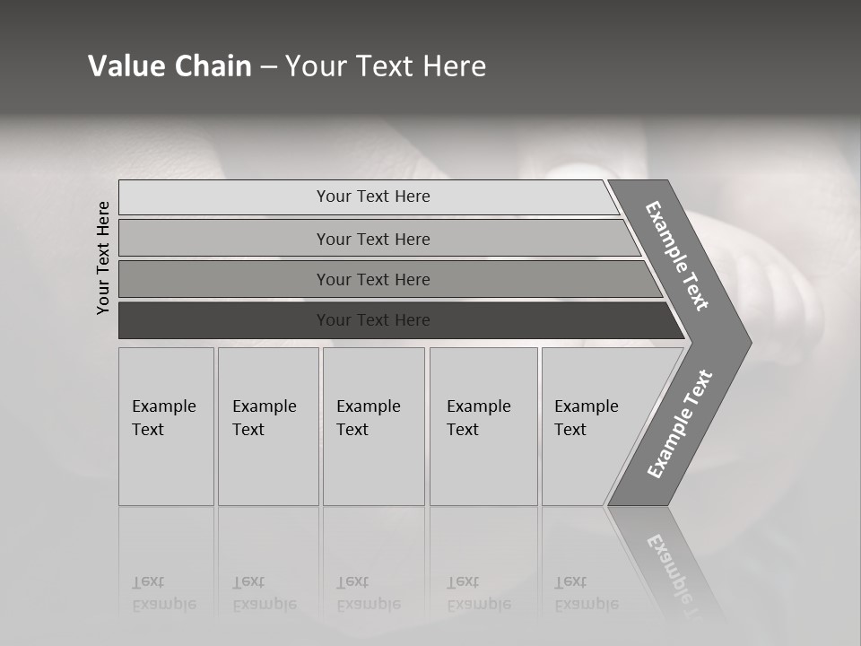 Father Hands Holding Baby's Feet- Sepia Tone, Low Dof PowerPoint Template