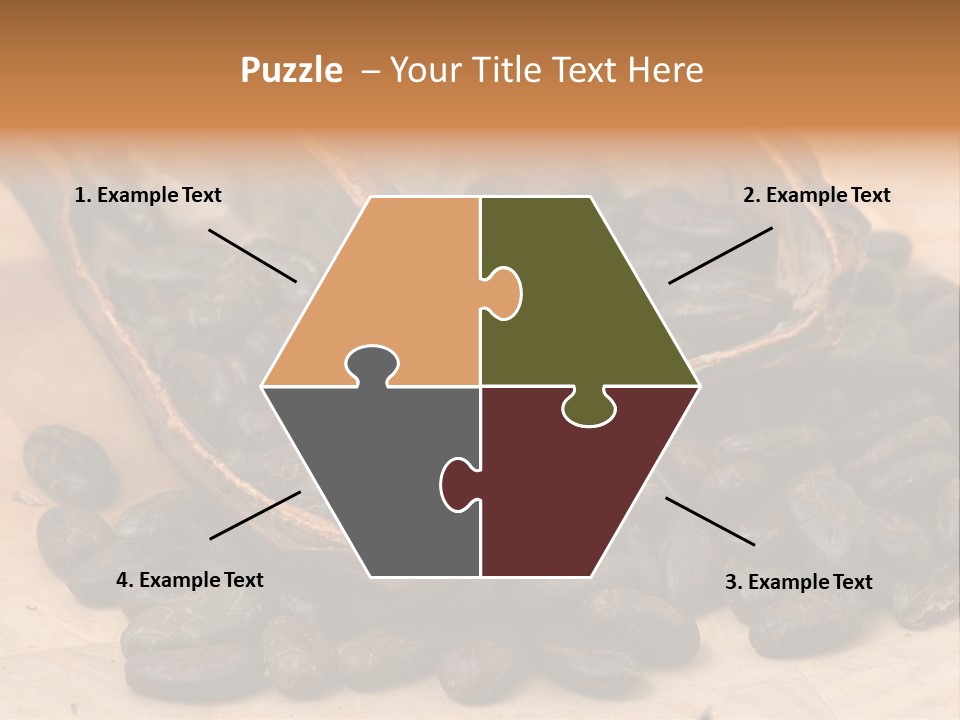 Steel Girder On A Construction Site PowerPoint Template