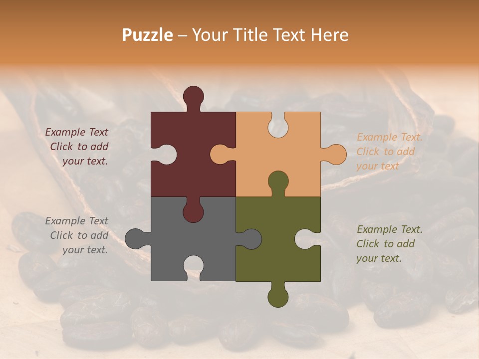 Steel Girder On A Construction Site PowerPoint Template