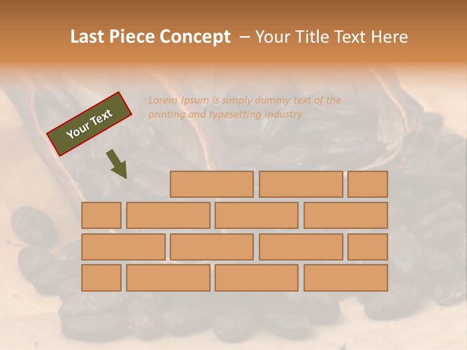 Steel Girder On A Construction Site PowerPoint Template