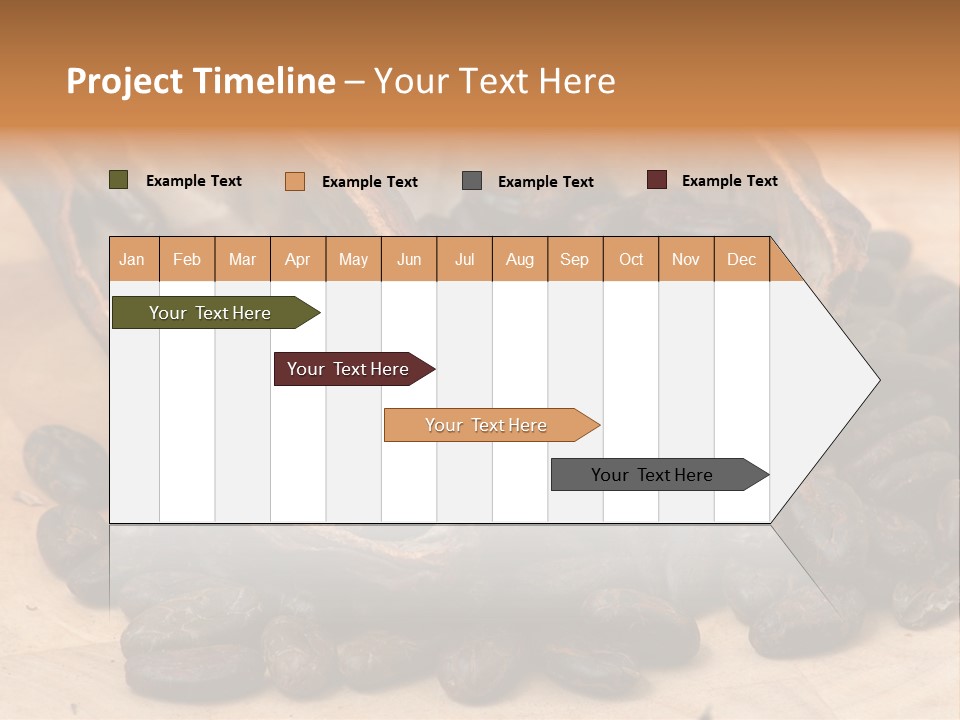 Steel Girder On A Construction Site PowerPoint Template