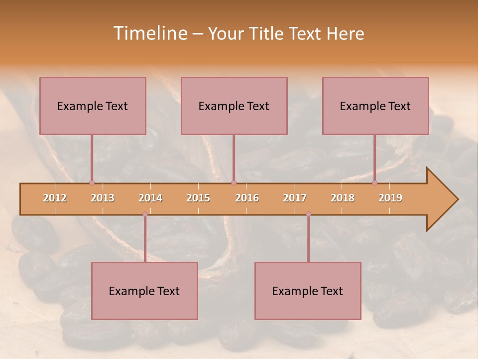 Steel Girder On A Construction Site PowerPoint Template