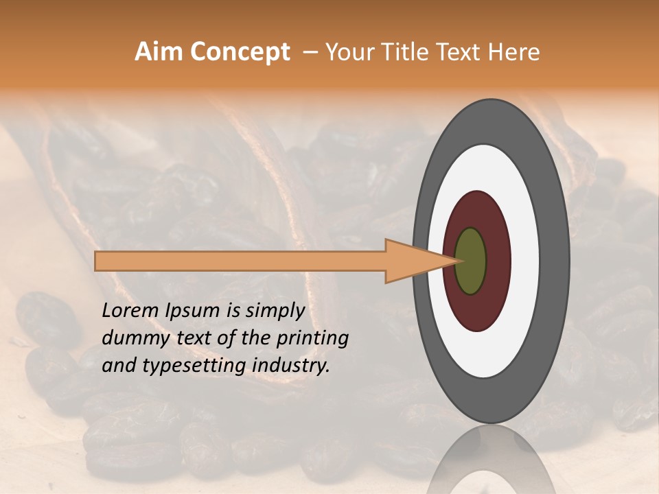 Steel Girder On A Construction Site PowerPoint Template