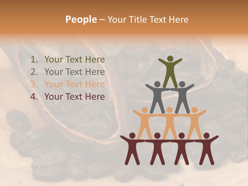 Steel Girder On A Construction Site PowerPoint Template