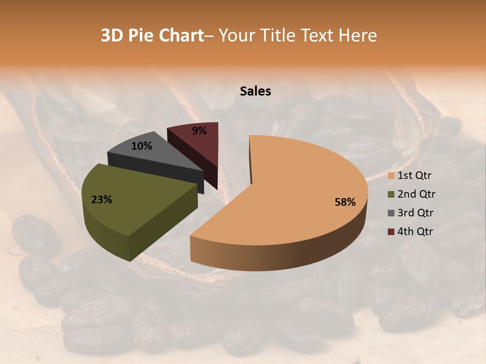 Steel Girder On A Construction Site PowerPoint Template