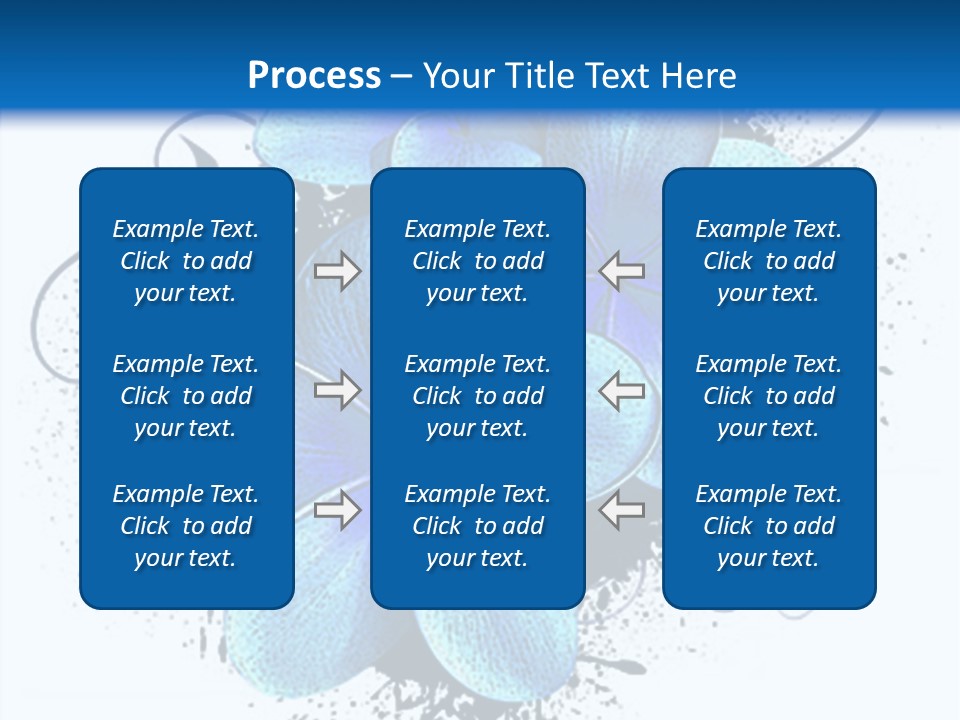 Grunge Floral Logo Or Icon (Flyer, Magazin, Poster, Webpage...) PowerPoint Template