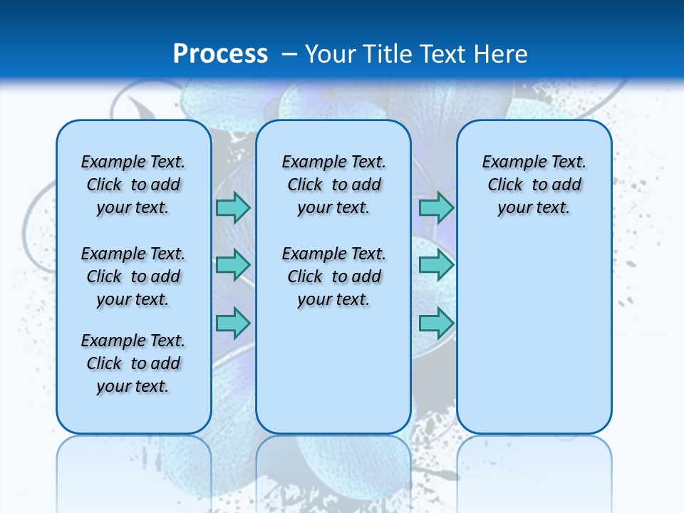 Grunge Floral Logo Or Icon (Flyer, Magazin, Poster, Webpage...) PowerPoint Template
