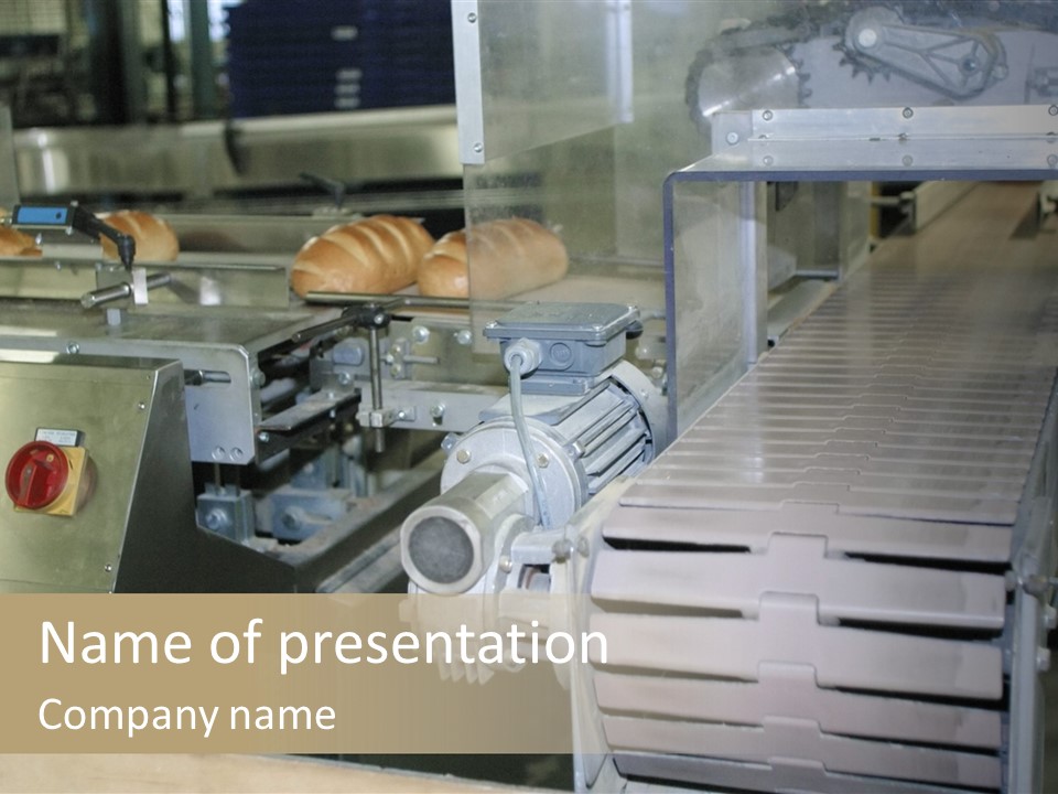 Bakery , Conveyer/ PowerPoint Template