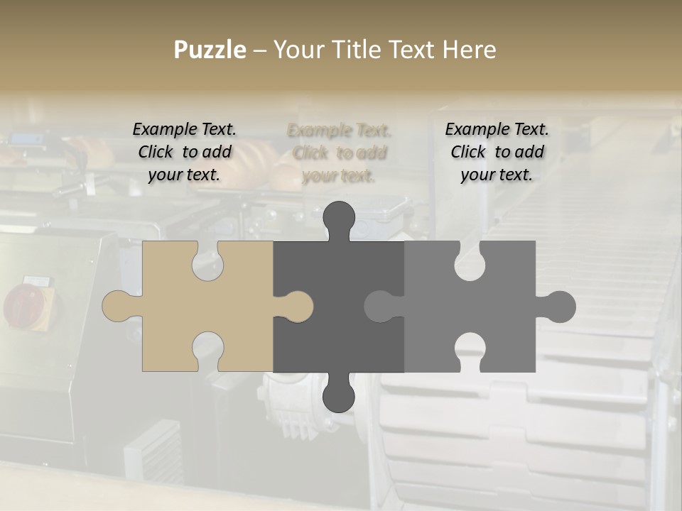 Bakery , Conveyer/ PowerPoint Template