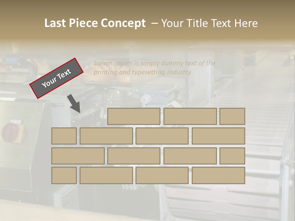 Bakery , Conveyer/ PowerPoint Template