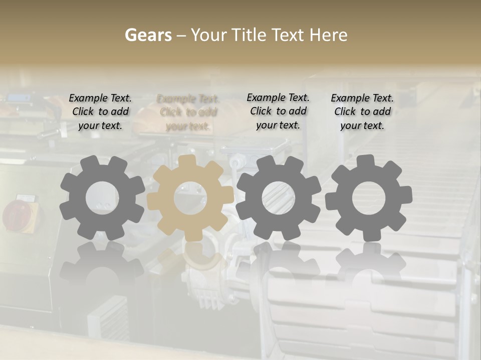 Bakery , Conveyer/ PowerPoint Template