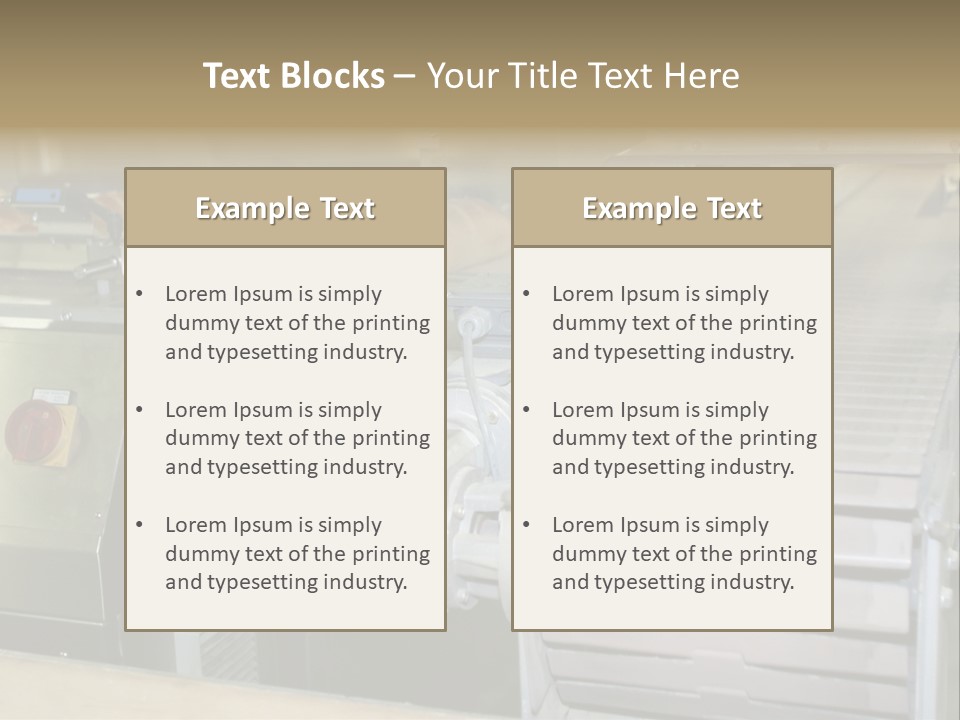 Bakery , Conveyer/ PowerPoint Template