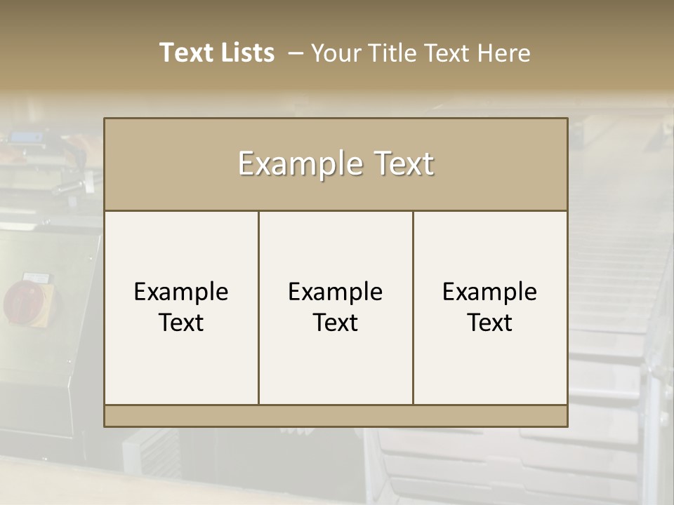 Bakery , Conveyer/ PowerPoint Template