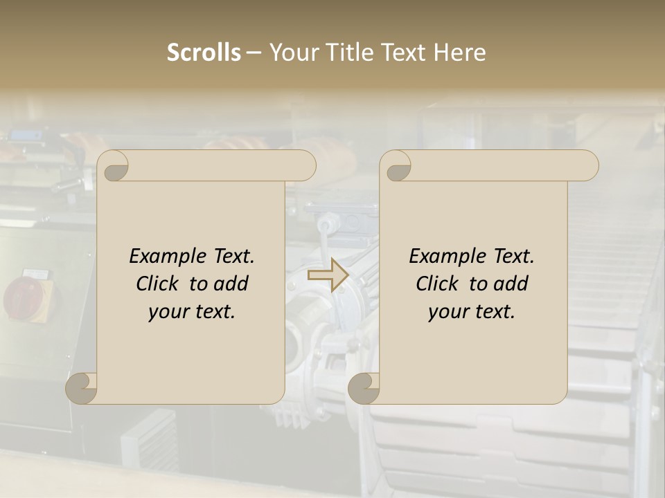 Bakery , Conveyer/ PowerPoint Template